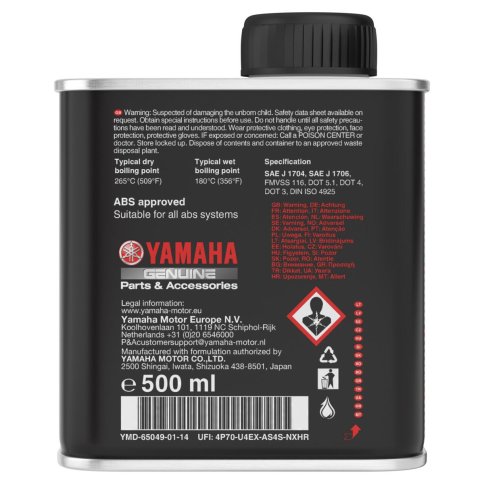 Yamalube®-Premium-Bremsflüssigkeit