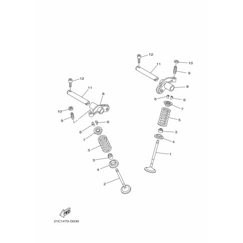 SEAT, VALVE SPRING 2