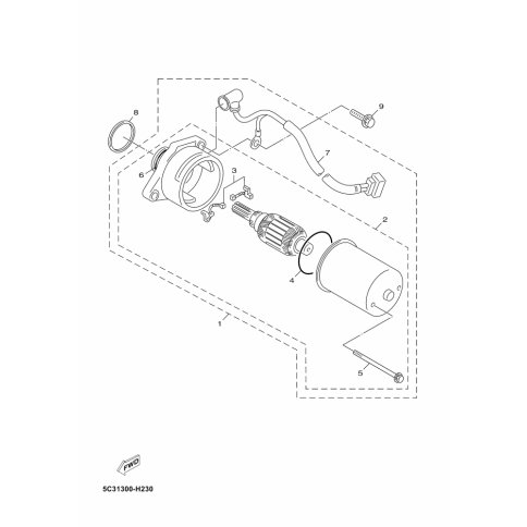 .MOTOR ASSY