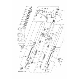 FRONT FORK ASSY (R.H)