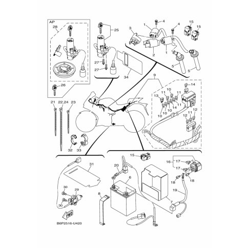 MAIN SWITCH STEERING LOCK