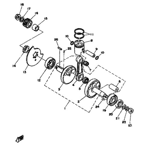 KOLBEN (1.00MM UG)