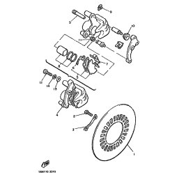 BREMSSATTEL KOMPL