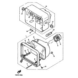 DAMPFER, SCHEINWERFER 1