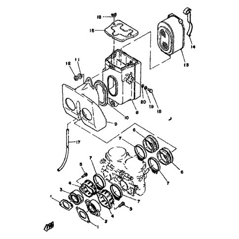 CASE, AIR CLEANER 2