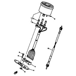 BRACKET, SPEEDOMETER