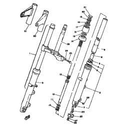 FRONT FORK ASSY