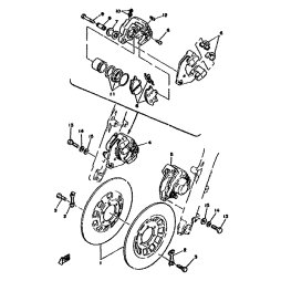 BREMSSATTEL KOMPL