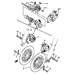 BREMSSATTEL KOMPL