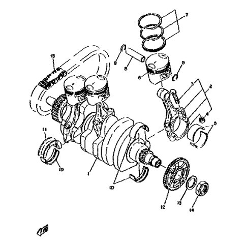 ANTRIEBSRAD, PUMPE