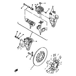 BREMSSATTEL KOMPL