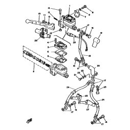 HALTER, BREMSSCHLAUCH 1