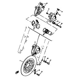 BREMSSATTEL KOMPL