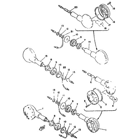 VORDERER BLINKER KOMPL. 2