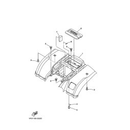 REAR FENDER ASSY