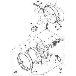 RINGKRANZ, SCHEINWERFER