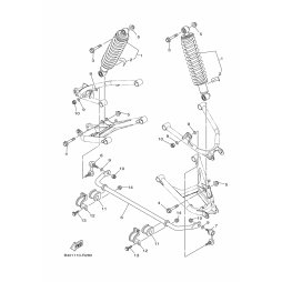 SHOCK ABSORBER ASSY, REAR