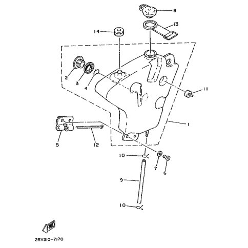 BEFESTIGUNGSBAND, TANK