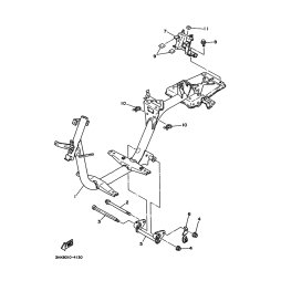 SCHRAUBE, MOTORAUFHANGUNG 1