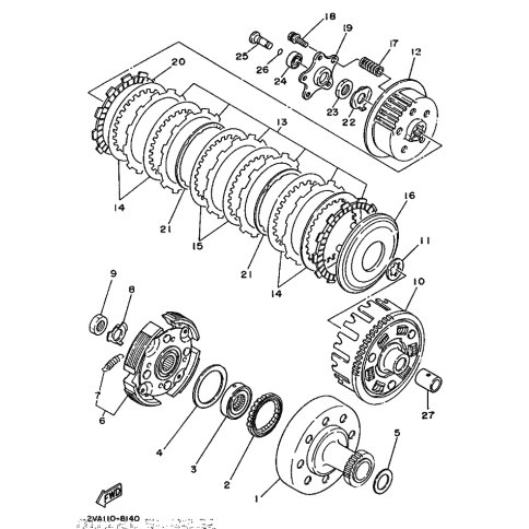 FEDER, KUPPLUNGSGEWICHT 1