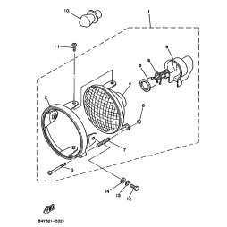 RING, SCHEINWERFER