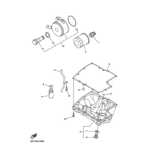 STRAINER COVER ASSY