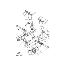 HINTERRADSCHWINGE KOMPL