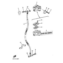 HALTER, BREMSSCHLAUCH 2