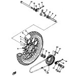 GEAR, SPROCKET WHEEL (42T)