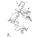 HINTERRAD-KOTFLUGEL KOMPL