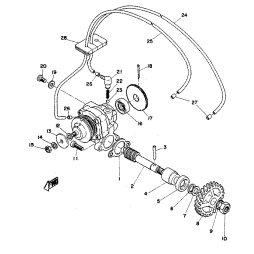 ANTRIEBSRAD, PUMPE