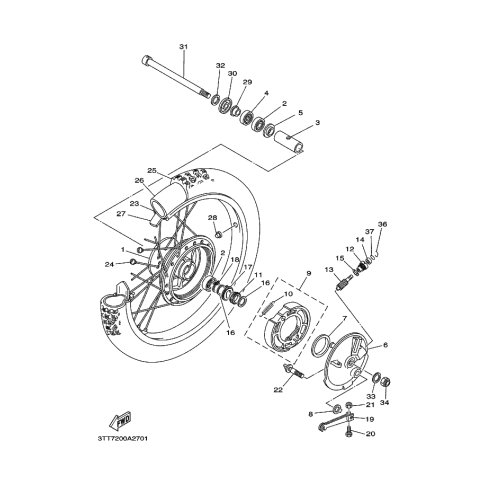 HUB, FRONT