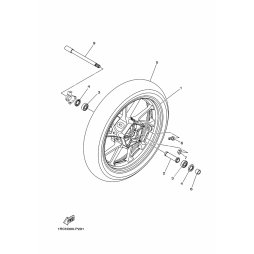 CAST WHEEL, FRONT