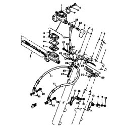SCREW, MASTER CYLINDER CAP