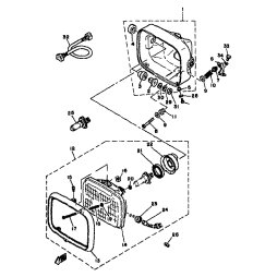 RINGKRANZ, SCHEINWERFER