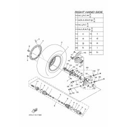 REAR DRIVE SHAFT A