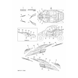 AUFKLEBERSATZ,HINTERRAD(REC