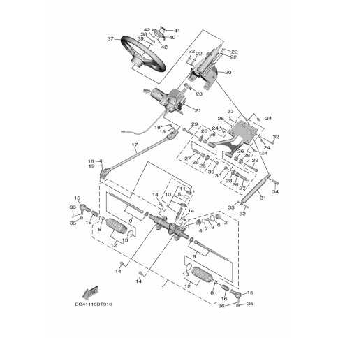 COVER, STEERING