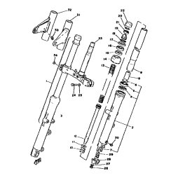 FRONT FORK ASSY (GERMANY)