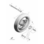CAST WHEEL, FRONT