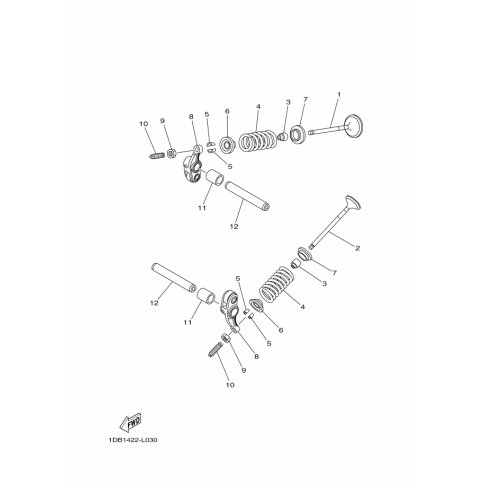 SCREW, VALVE ADJUSTING