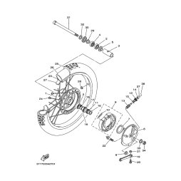 AXLE, WHEEL