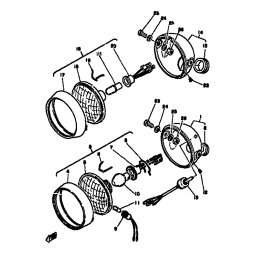 GEHAUSE, SCHEINWERFER