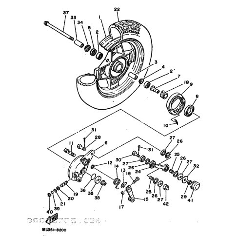 BREMSSCHUHSATZ