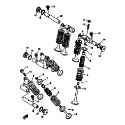 RETAINER, VALVE SPRING