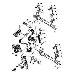 LAGERDECKEL, NOCKENWELLE 1