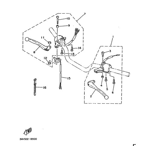 HEBELHALTER KOMPL. 1