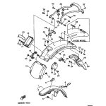 HINTERRAD-KOTFLUGEL KOMPL