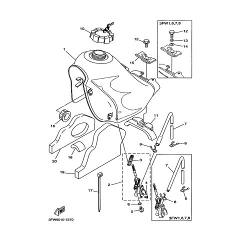 KRAFTSTOFFTANK KOMPL