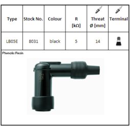 NGK Kerzenstecker LB05E